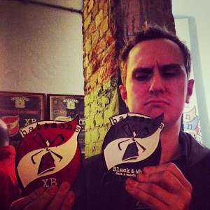 Looking slightly more critical than I intended. (photo courtesy of Matt Curtis)